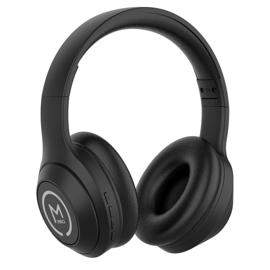 m360 Comfort Plus Wireless Over-Ear Headphones - Bluetooth Headset with Microphone - 10H Playtime – Soft Comfortable Ear Cushions - HP6500