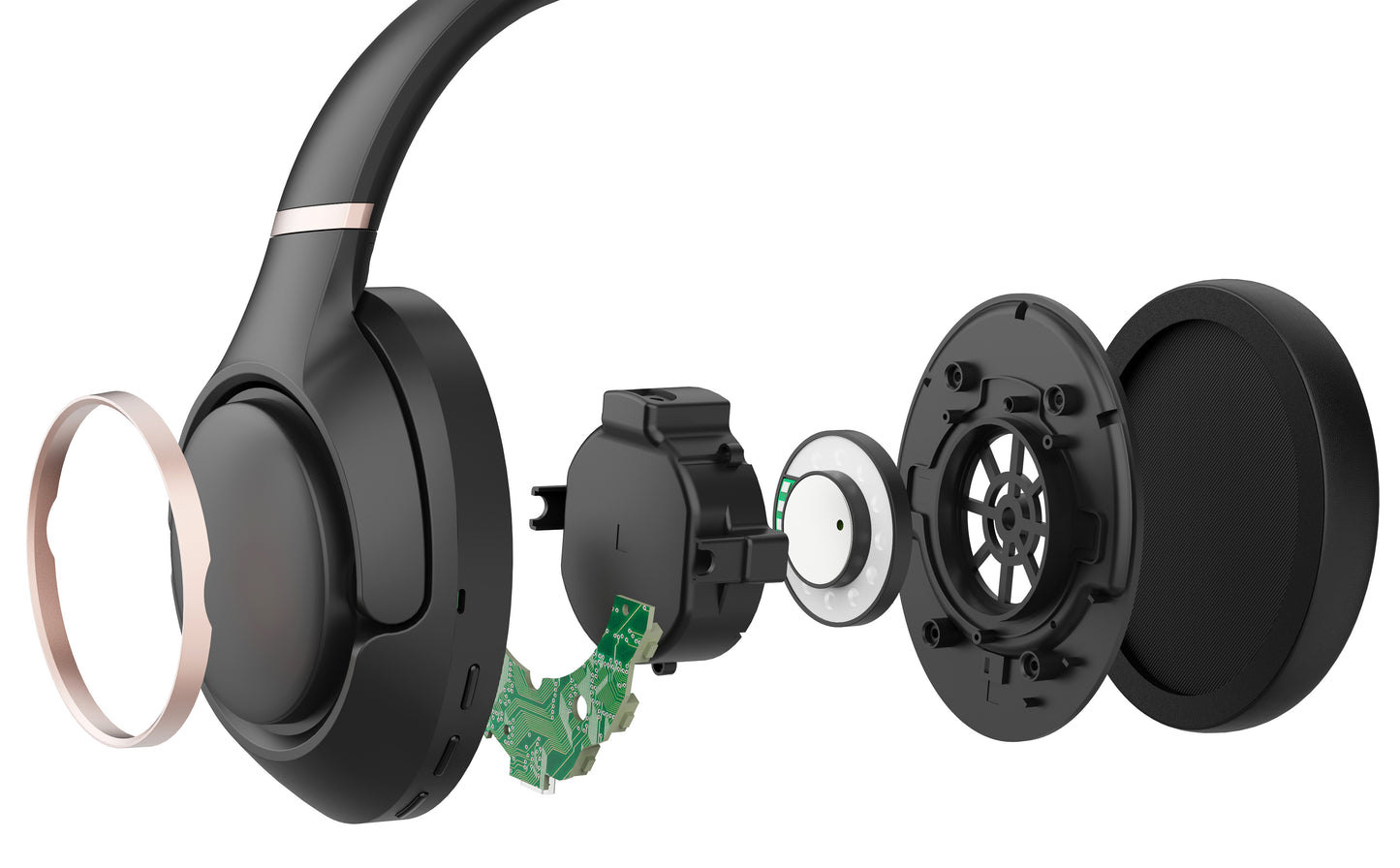 ECLIPSE SPT Hybrid Wireless Noise Canceling Headphones HP9500SPT