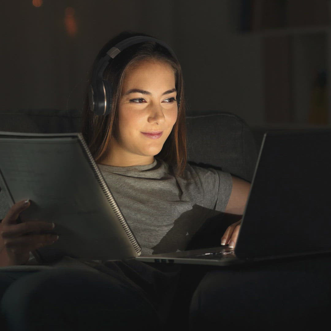 Video of Morpheus 360 Serenity Wireless Over Ear Headphones.