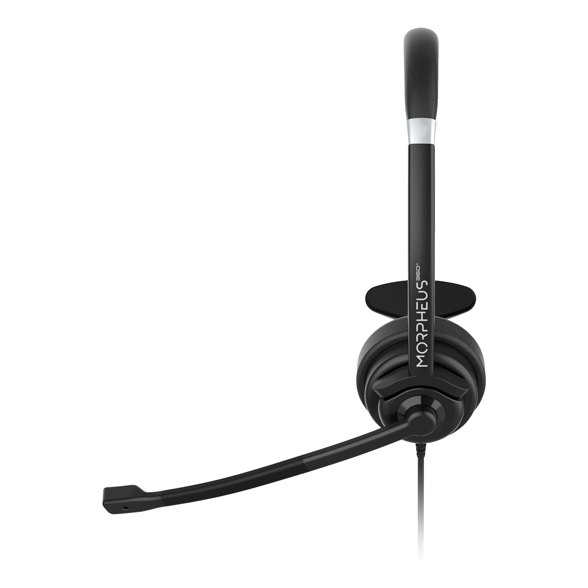 Left profile image of the Connect USB Mono Headset with Boom Microphone.