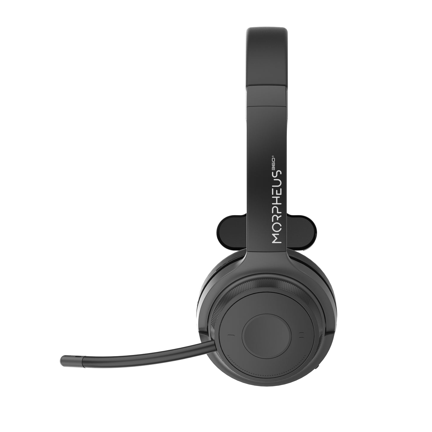 Left profile image of the Advantage Wireless Mono Headset with Boom Microphone.