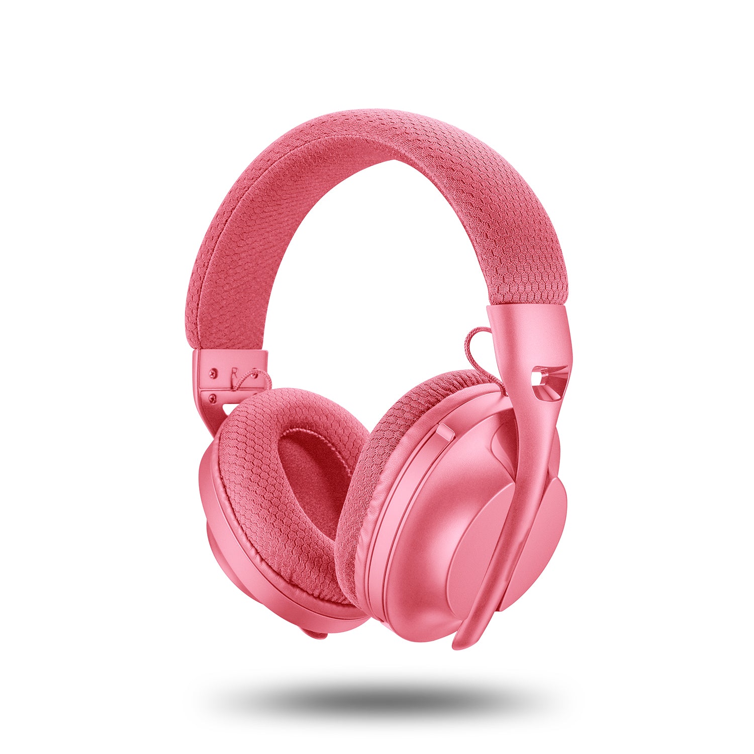 M360 Tri-Mode Gaming Headset In Pink Angled View