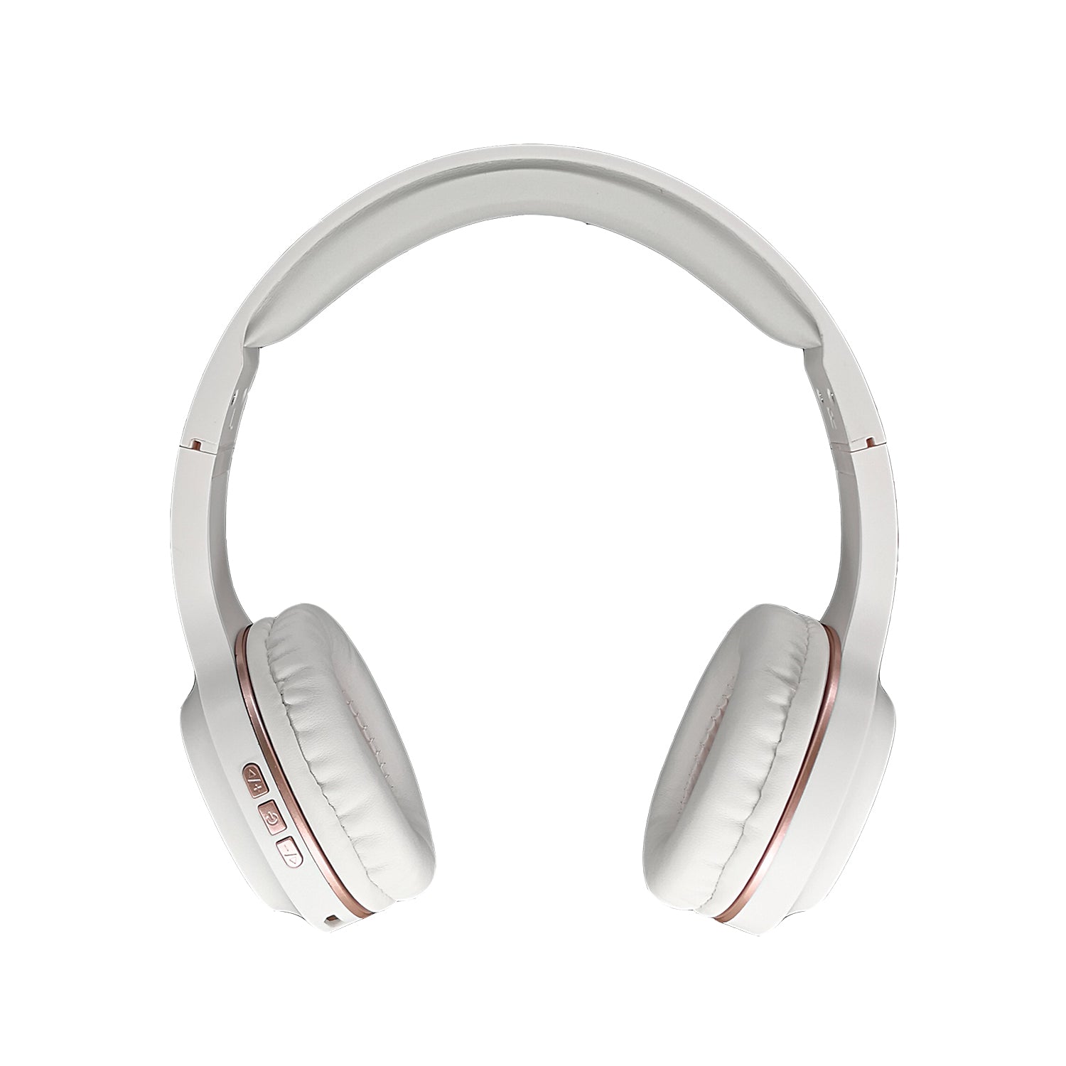 White and discount rose gold headset