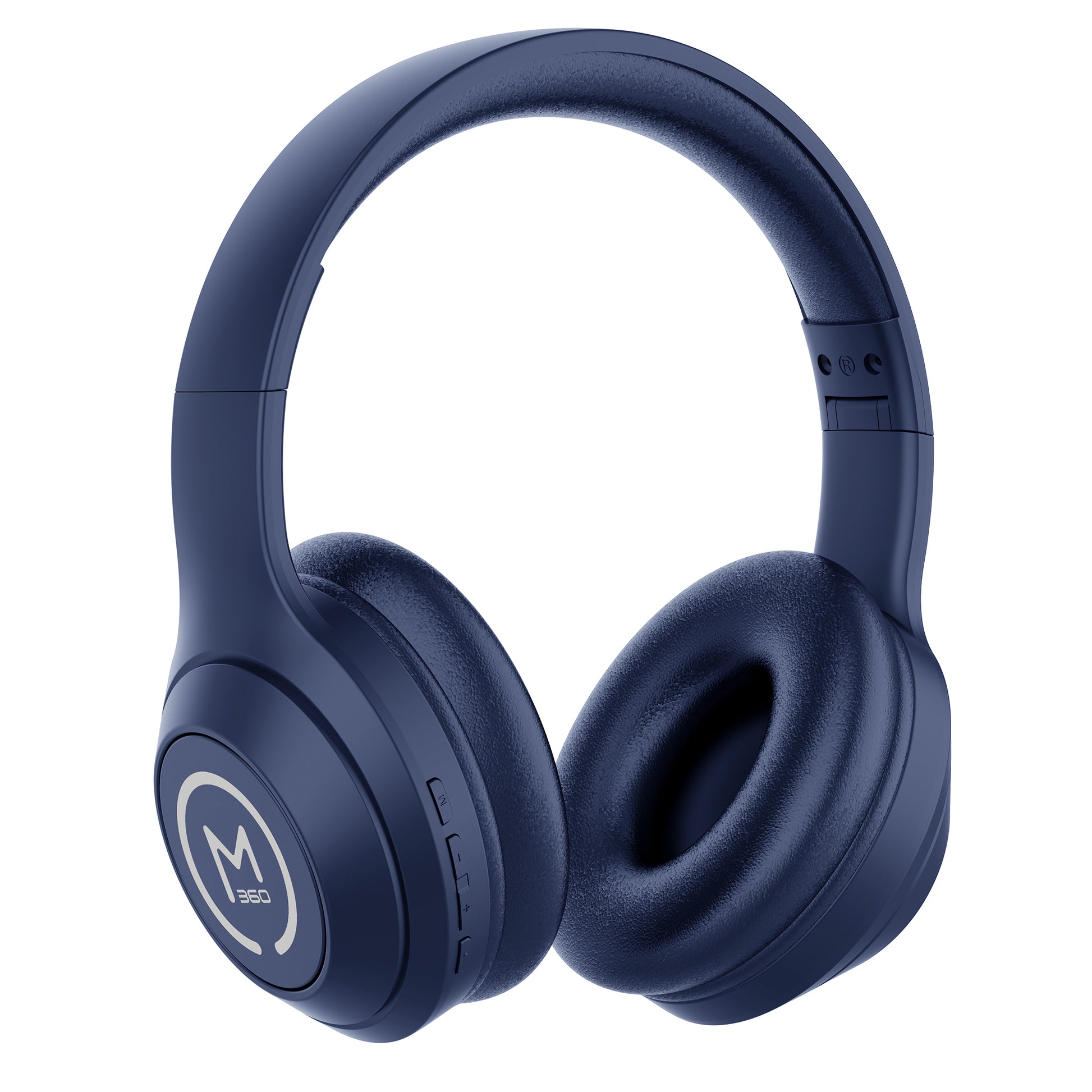 Wireless Over-the-Ear Headphones w/ Built-In Microphone