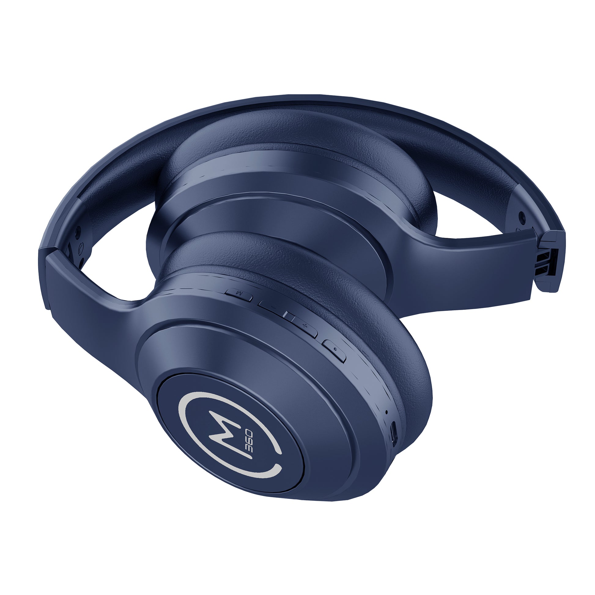 Morpheus 360 HP6500B Comfort+ Wireless Over-Ear Headphones with Microphone, Black